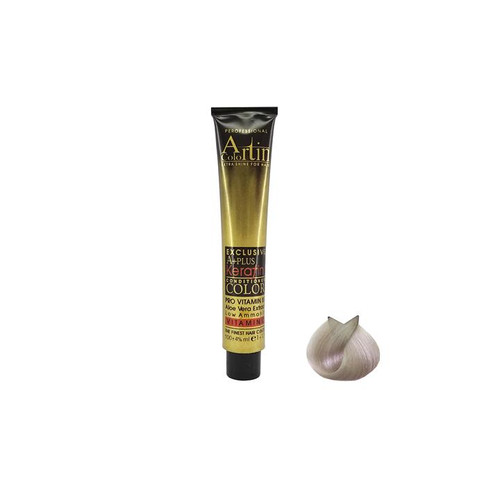 رنگ مو آرتین سری دودی شماره 10.1 حجم 100 میلی لیتر رنگ بلوند دودی فوق العاده روشن