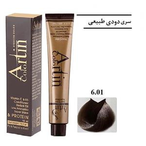 رنگ مو آرتین 6.01 بلوند دودی طبیعی