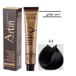 رنگ مو آرتین 3.1 قهوه‌ای دودی تیره