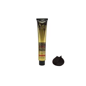 نگ مو آرتین سری بلوند خاکستری شماره 6.2 حجم 100 میلی لیتر رنگ بلوند خاکستری مرواریدی تیره