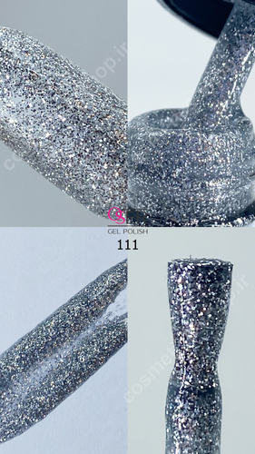 لاک ژل ناخن اسر مدل اکلیلی کد 111