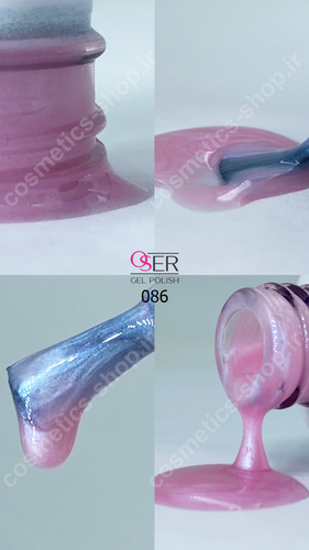 لاک ژل ناخن اسر کد 086