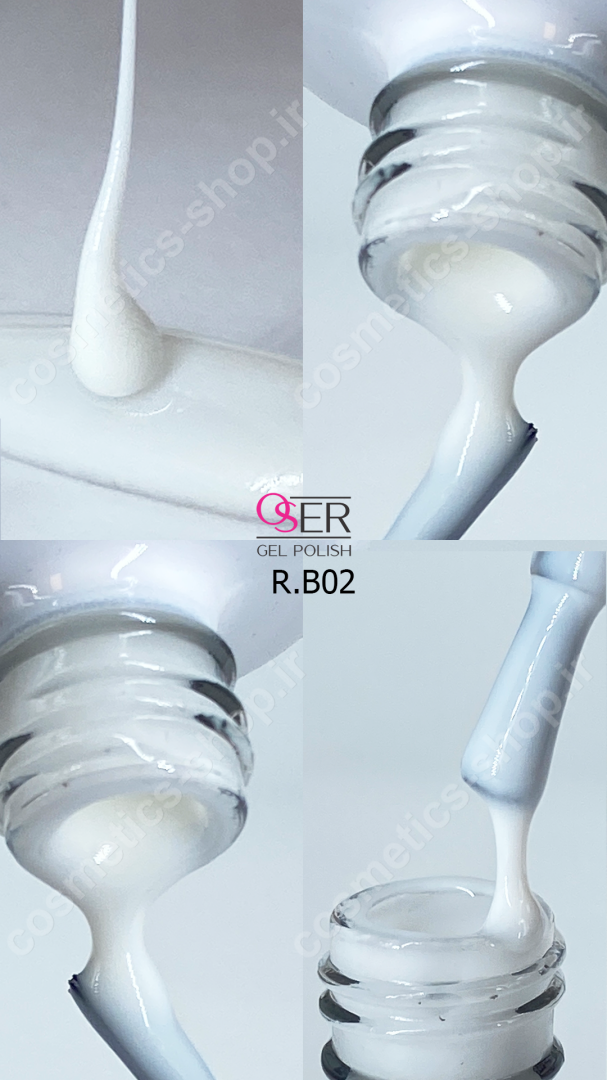 لاک ژل ناخن اسر مدل رابر بیس کد R.B02