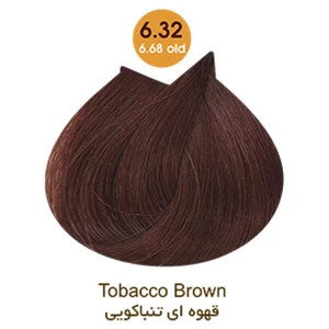 رنگ مو آرتین حجم 100 میل سری تنباکویی شماره 6.32 رنگ قهوه ای تنباکویی