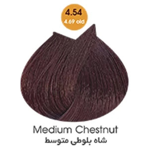 رنگ مو آرتین حجم 100 میل سری شاه بلوطی شماره 4.54
