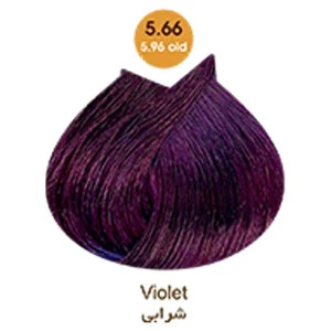 رنگ مو آرتین حجم 100 میل رنگ مو شرابی شماره 5.66