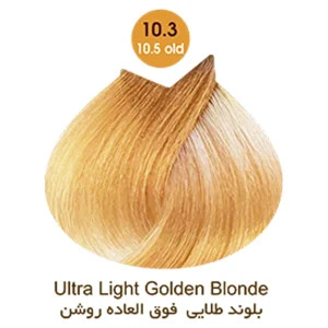 رنگ مو آرتین حجم 100 میل سری طلایی شماره 10.3