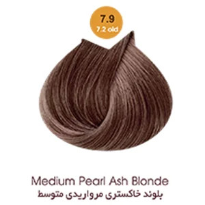 رنگ مو آرتین حجم 100 میل سری بلوند خاکستری شماره 7.9